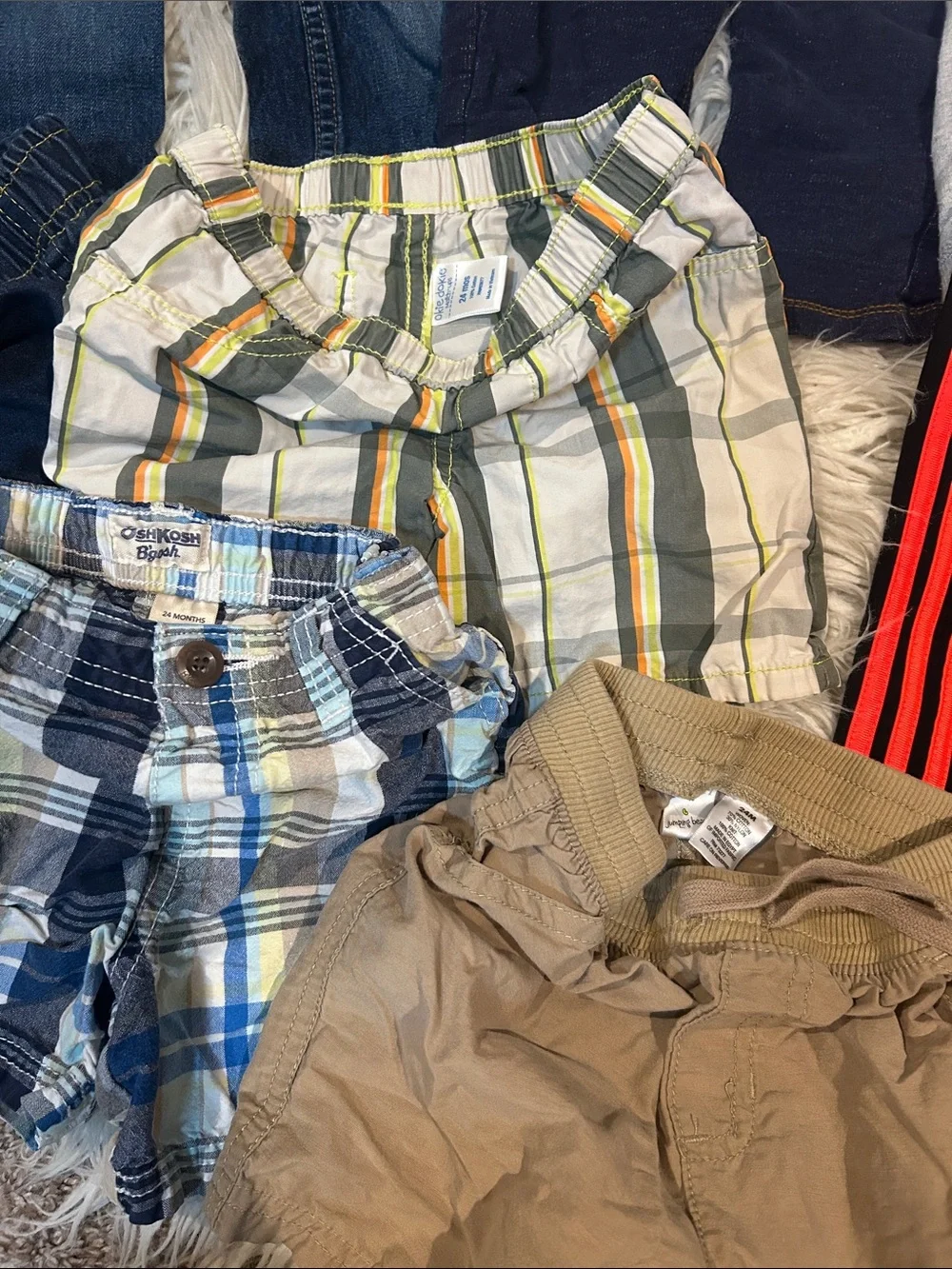 24 months mixed brand boys shorts and pants lot